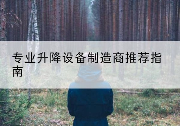 大邑电动剪叉升降平台厂家-专业升降设备制造商推荐指南